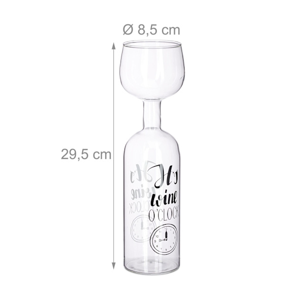 Vinglasflaske 750 ml