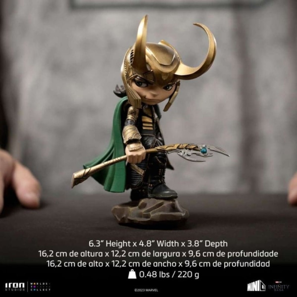 Avengers Infinity Saga Mini Co. PVC Figuuri Loki 15 cm