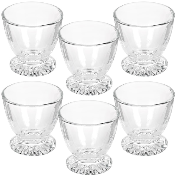 Æggeholder i glas 6 stk.