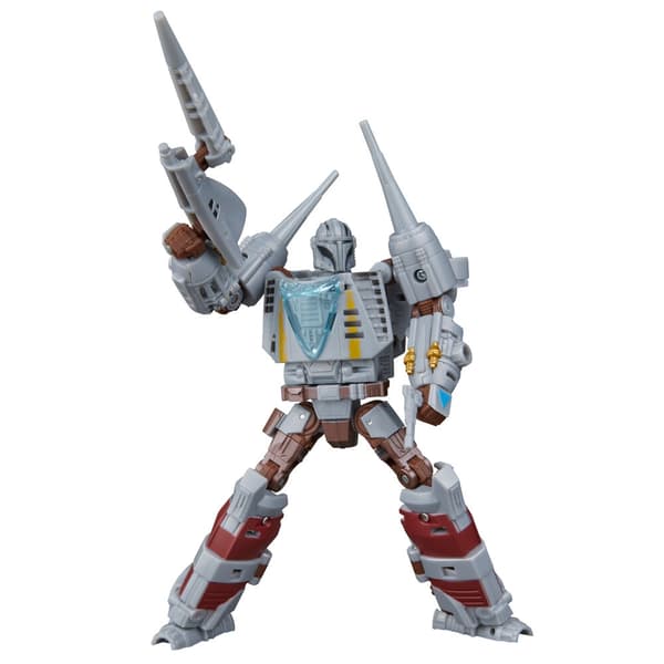 Mandalorian N-1 Starfighter figur, 19 cm samlelegetøj