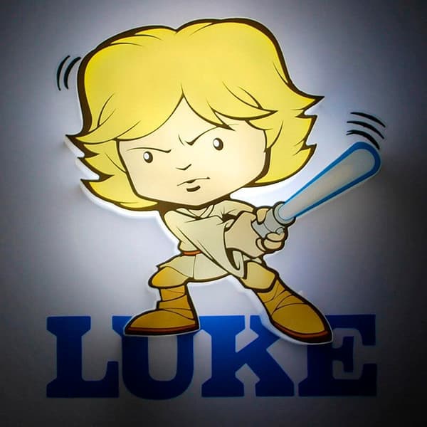 Star Wars 3D Light FX Mini Lampe - Luke Skywalker Design
