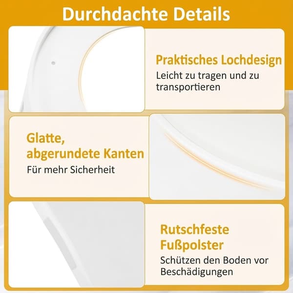 Stapelbara plastpallar med dynor, 8-pack, vita