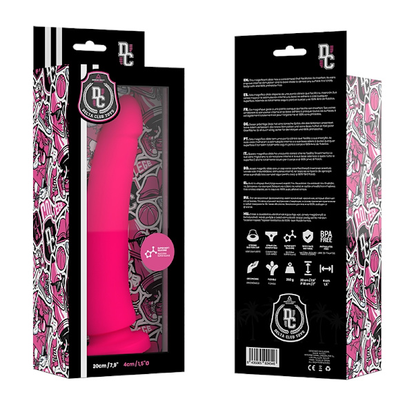 Delta Club - Toys Pink Dildo Medical Silikon 20 Cm -O- 4 Cm