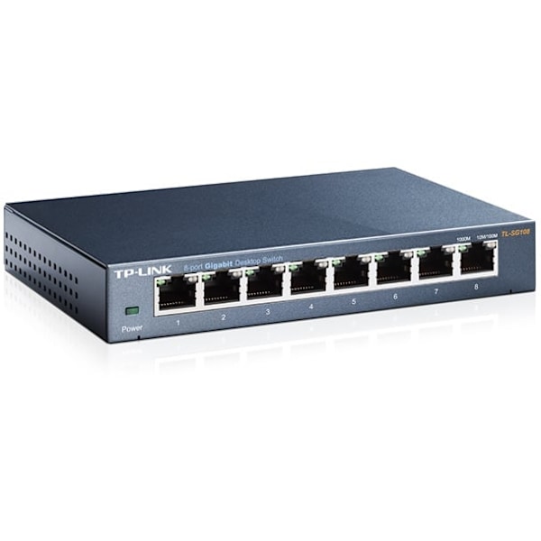 TP-LINK TL-SG108 - 8-ports switch