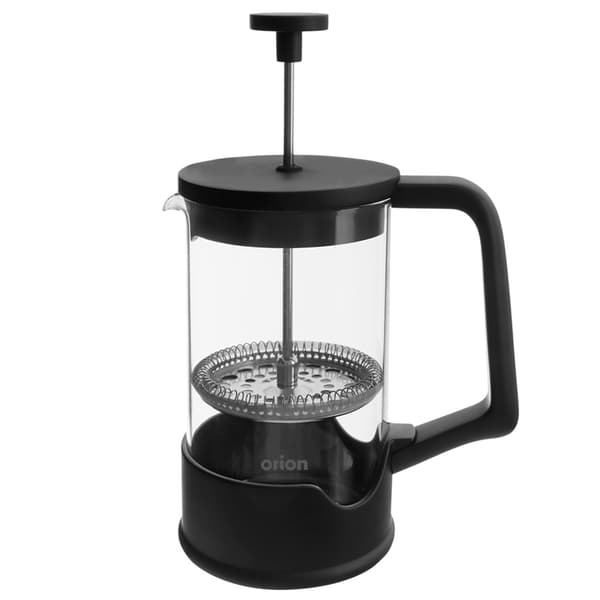 Kaffe- och tekolvbryggare, glas, SVART, 650 ml