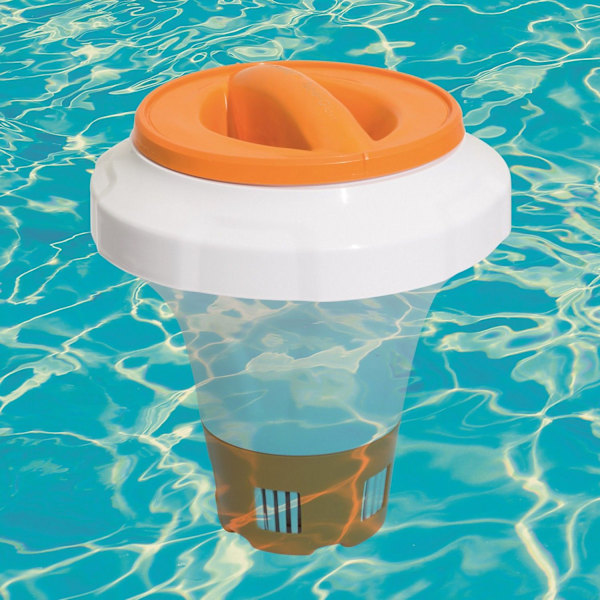 Stor flyder, Bestway 58474 orange pool kemikalie dispenser