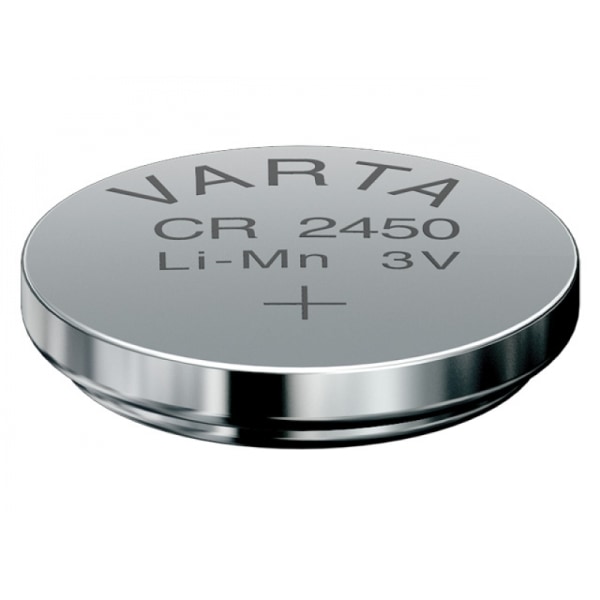 Varta Batteri Lithium Knopfzelle CR2450 Blister (1-pakke) 06450