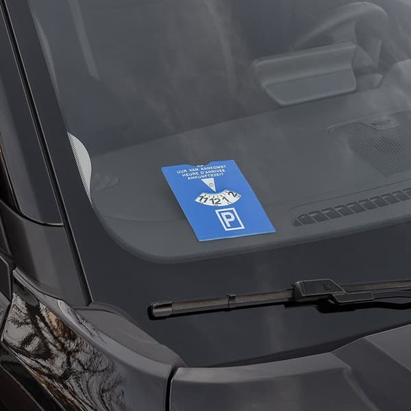 Parkeringsskiva DE i plastpåse
