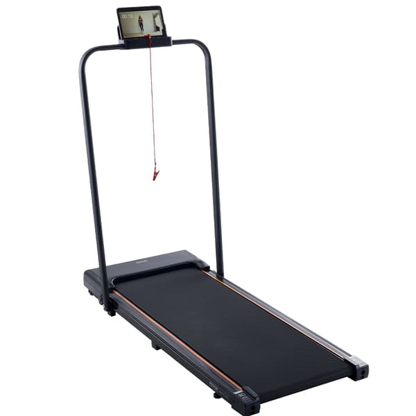Löpband för under skrivbord, hopfällbart 2,5 hk, kapacitet 114 kg