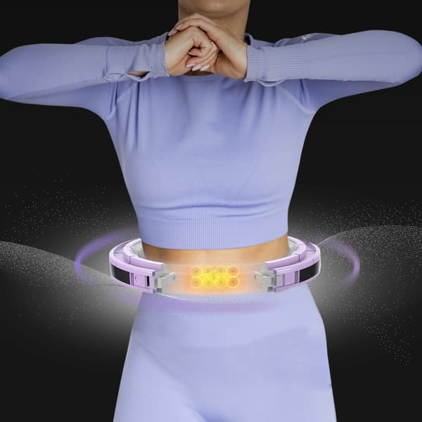 Magnetisk viktad Hula-båge med disk, violett