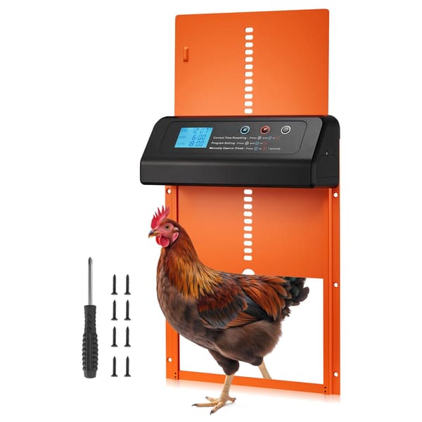 Automatisk hønsehusdør – Batteritimer, Klemsikring