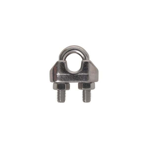 Trådklemme 6 mm. A4 RVS AISI 316