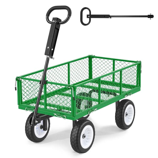Havevogn, kapacitet 400 kg, 28 cm PU-dæk