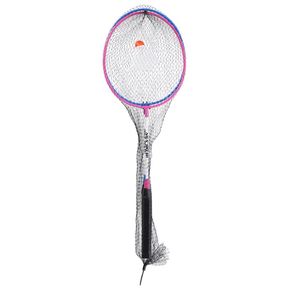 Badmintonracketset – Stål, 2 racketar + badmintonboll