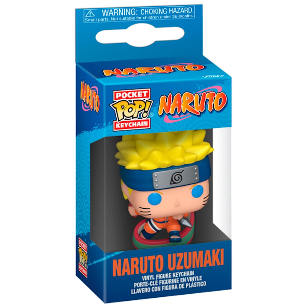 Naruto Pocket POP nøglering - Anime figur til samlerobjekt
