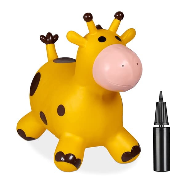 Hoppande djurgiraff