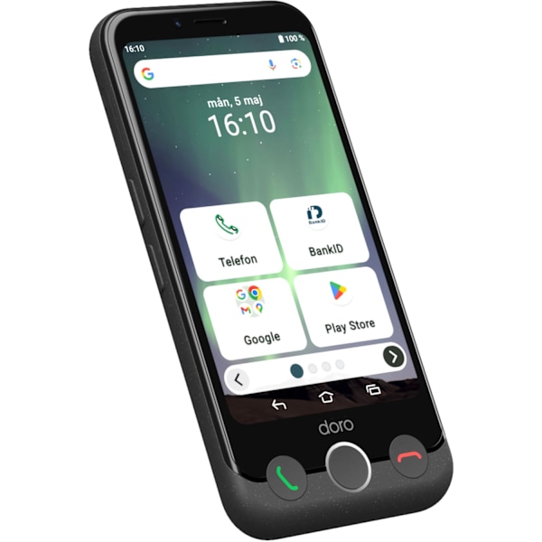 Smartphone 4G Aurora A11 Grafitgrå