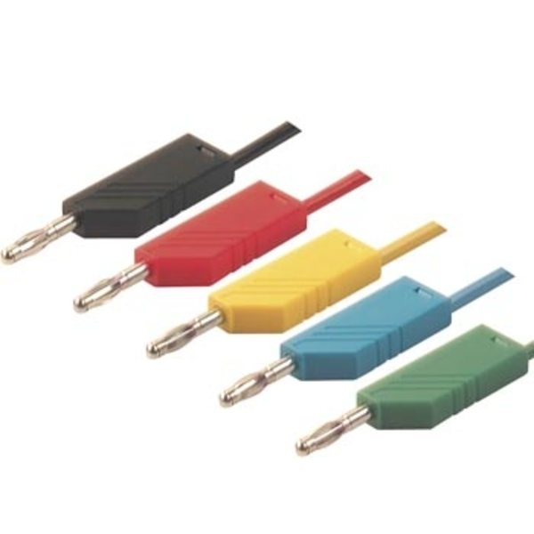 Mätledning 4Mm 100Cm / Gul (Mln-Sil 100/1)