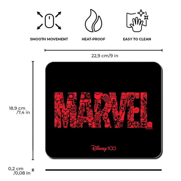 Marvel 100-årsjubileum Disney musmatta