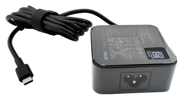 Asus-adapter 65W 3-stifts, typ C