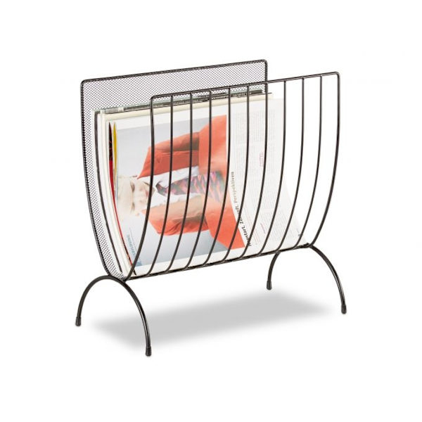 Tidningsställ i metall