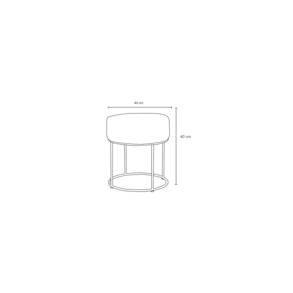 Pouffe Didim - kerma