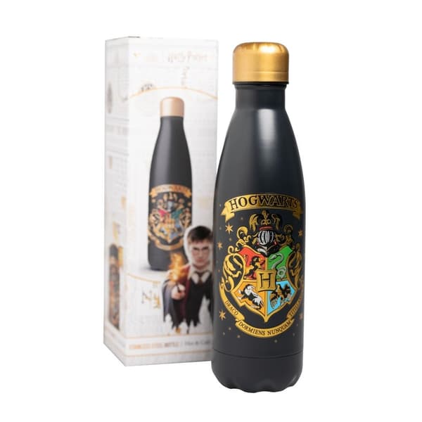 Hogwarts vandflaske i rustfrit stål, 500 ml kapacitet