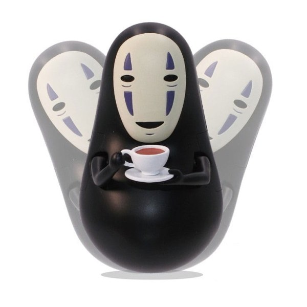 Spirited Away Round Botted Figurine No Facen kahviaika 6 cm