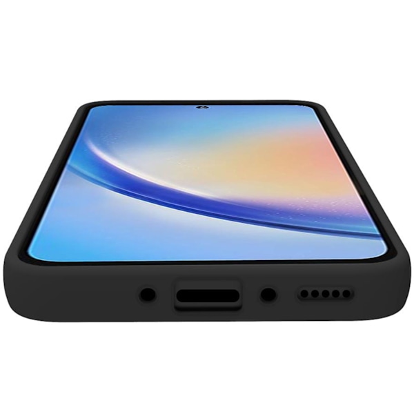 Cromo Soft rubber case Galaxy A55 5G Svart