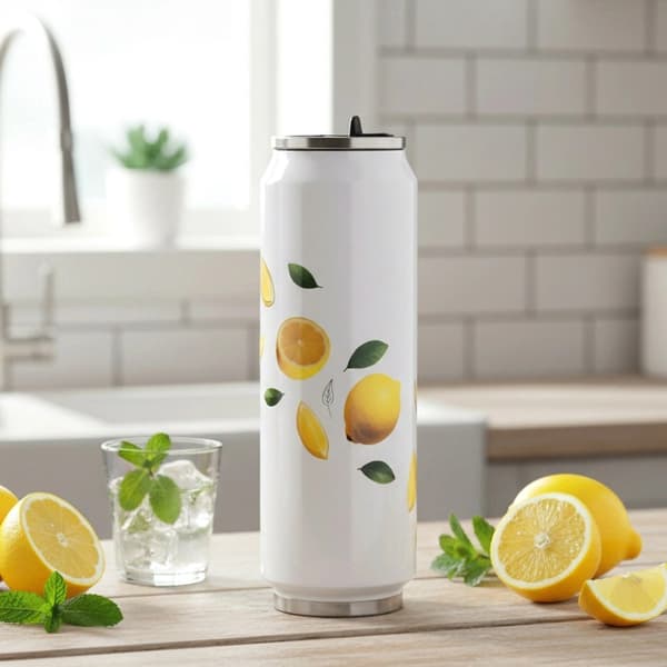 700 ml termokrus i rustfrit stål - citrondesign
