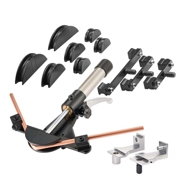 Hydraulisk rørbøjningssæt 6-22 mm, 7 matricer, 90