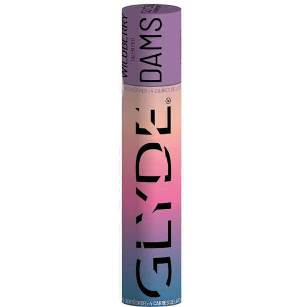 Sheer Glyde - Dams Laminas Latex Oralsex Vilde Brombær