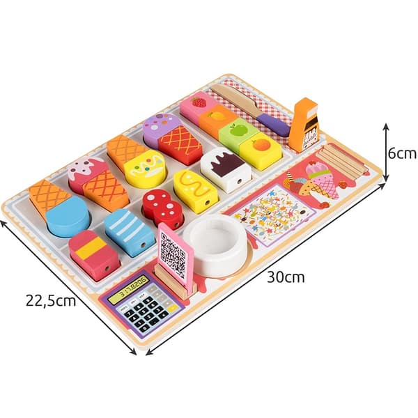 Isbutik i træ Kruzzel 22494