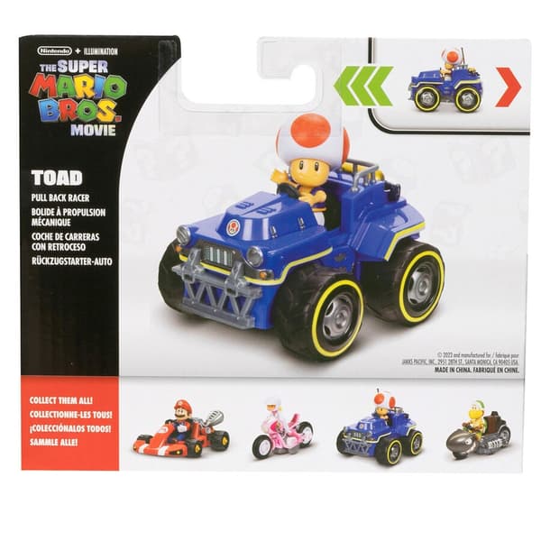 Toad Kart figur, 7 cm samlelegetøj til Mario Kart fans