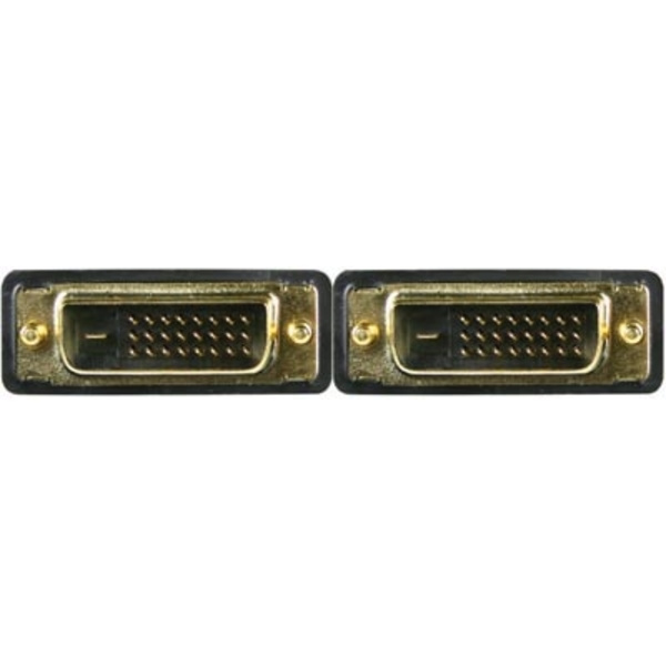 DELTACO DVI monitorkabel Dual Link, DVI-D ha - ha, 2m