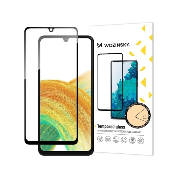 Wozinsky Skærmbeskytter 9H Sort Samsung Galaxy A34 5G