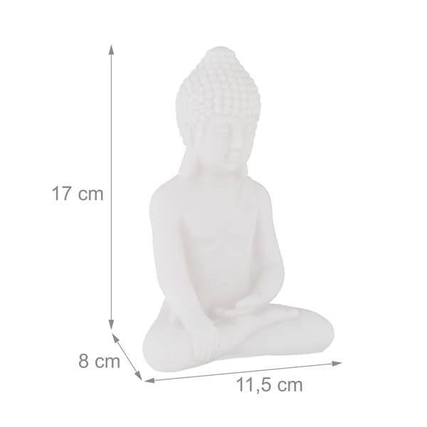 Istuva Buddha-hahmo 17 cm