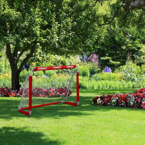 2 stk. fodboldmål i rødt