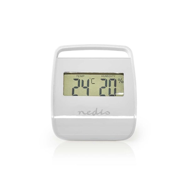 Nedis inomhustermometer - Vit