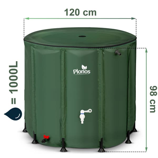 Regnvandstank 1000 l Plonos PL-523