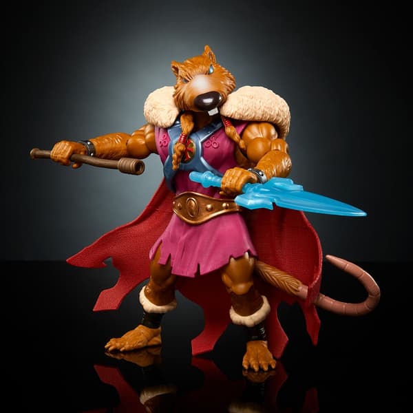 Turtles of Grayskull Splinter-Skull Figur, 14 cm samlarobjekt
