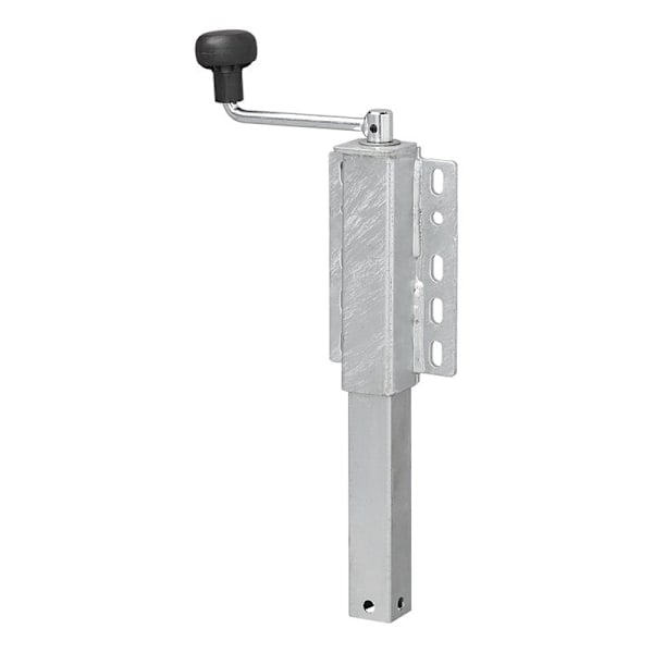 Bogstöd justerbart för båttrailer 40x40 mm teleskopisk 385-535 mm 200 kg