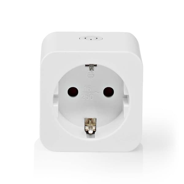 SmartLife Smart Plug | Zigbee 3.0 | IP21 | Strömmätare | 3680 W | Hybrid (CEE 7/7) | 0 - 55 °C | Android™ / IOS | Vit | 1 st.