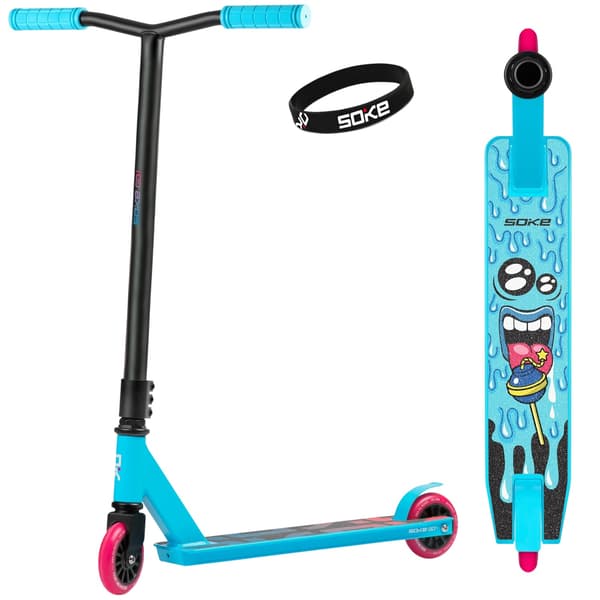 SOKE GO! Stunt Scooter turkoosi