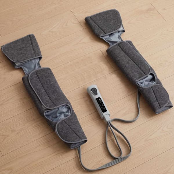 Benkompressionsmassageapparat med varme, 3 tilstande, 3 intensiteter
