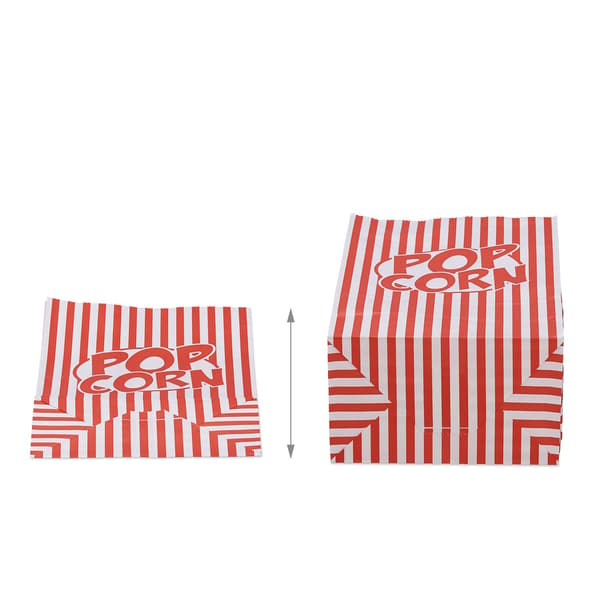 Retro popcornrör 100-pack