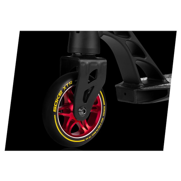Professionel Trick Scooter SOKE XTR Sort-Gul