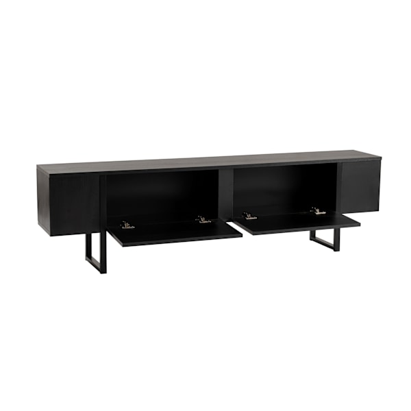 TV Stand Serenity - Træ Sort, Sort