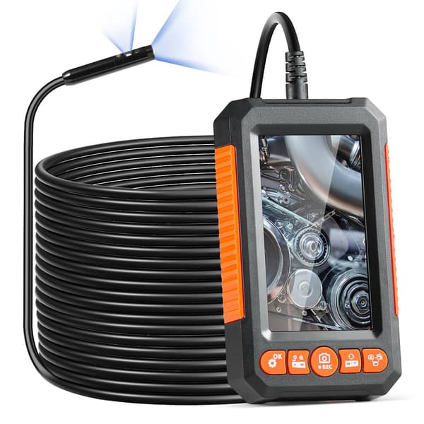 Endoskopkamera med dubbla linser, 14 meter kabel, 11,3 cm IPS