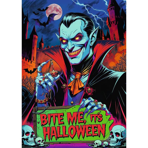 Vampyrpuslespil 1000 brikker, 68.3 x 48 cm